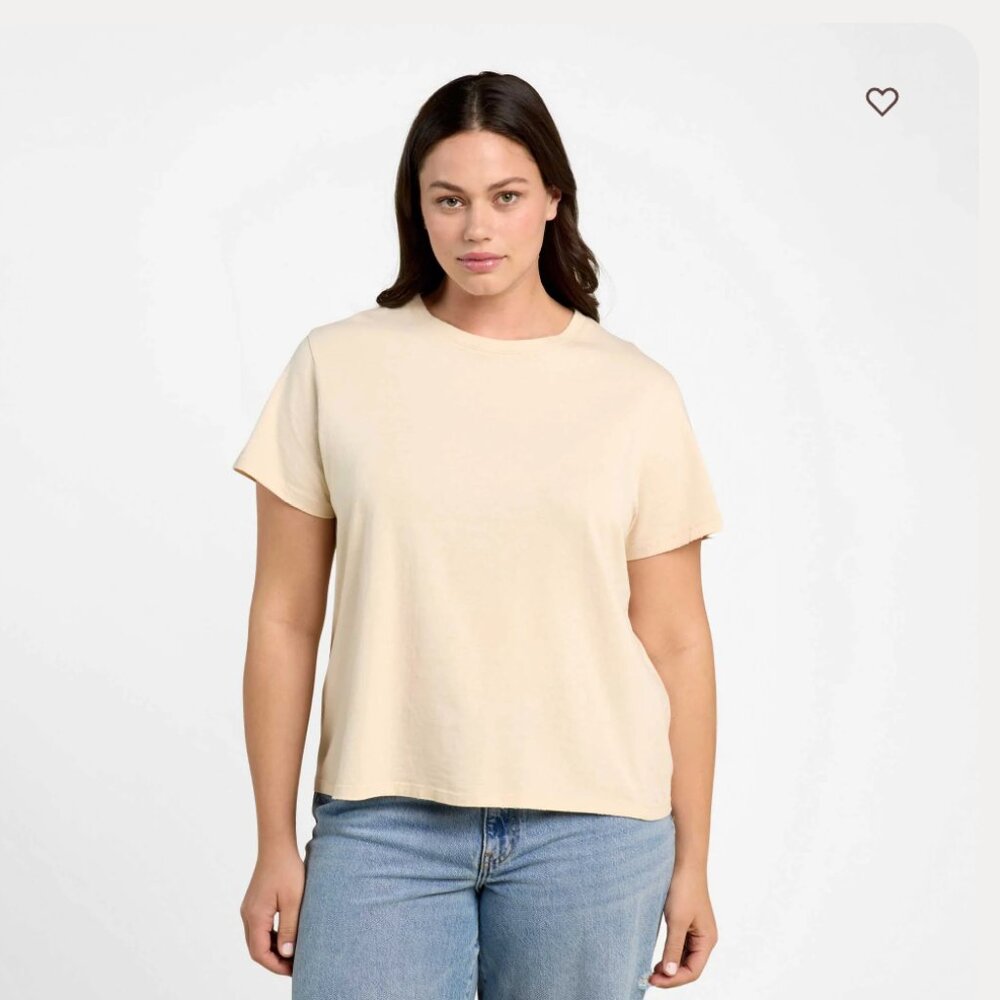 nuuds Everyday T-Shirt, Size: M, Color: Bone